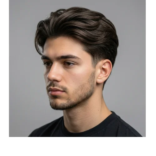 Layered haircuts for straight hair with soft layers and natural smooth texture