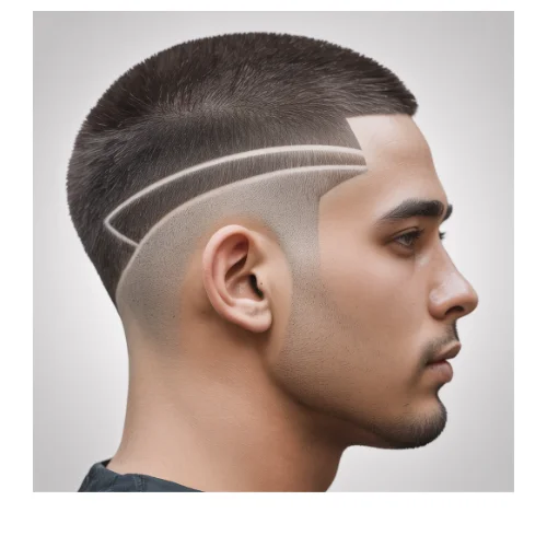 Low taper fade textured short thick hairstyle with natural volume and clean tapered sides